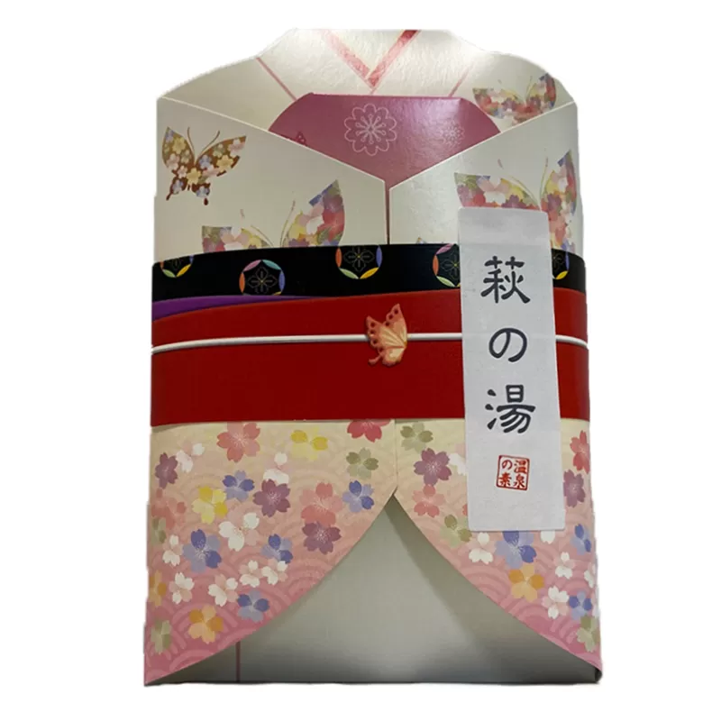 【毎月お届け／全6回】萩の湯 温泉の素 和装パッケージ（３回分）2個｜HGHT0107