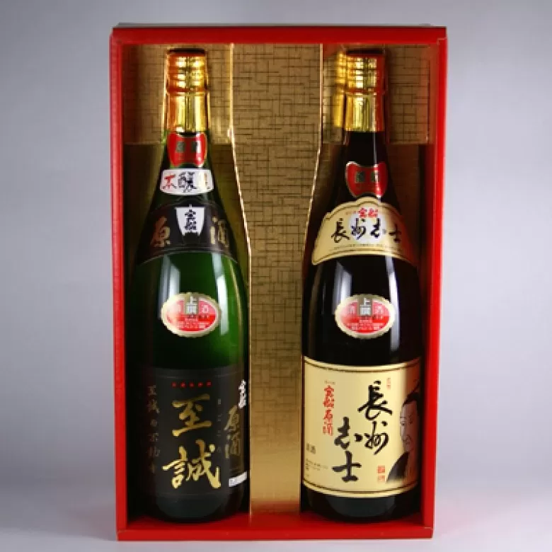 日本酒 飲み比べ ☆ 萩の地酒 原酒 ☆ 宝船 松陰セット 1800ml×2本｜HG001077