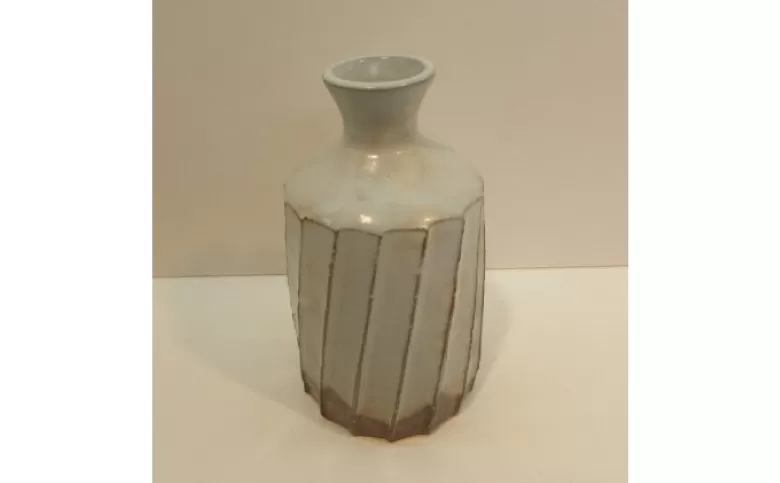 萩焼 萩しのぎ花入｜HG000489