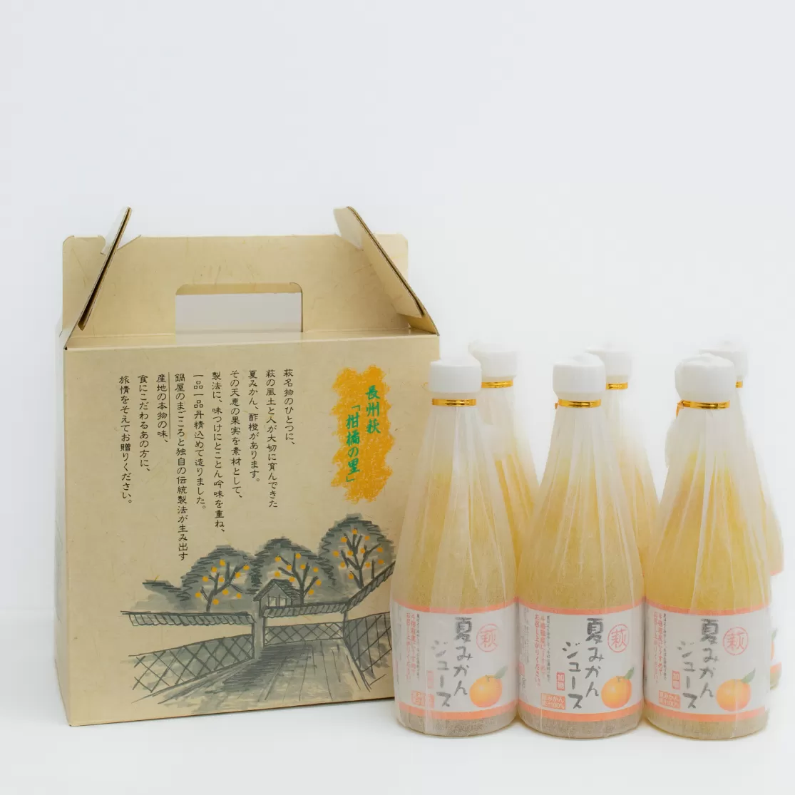 萩夏みかんジュース　500ml×6本セット｜HG000138