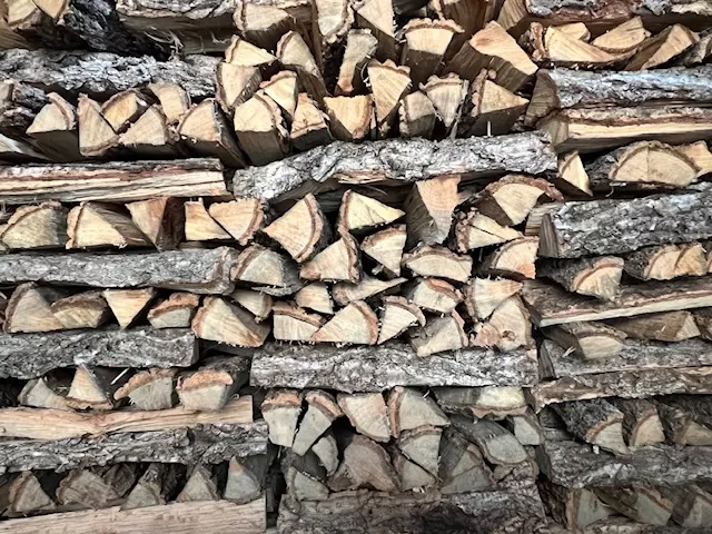 定期便 3ヶ月 薪 12kg ナラ クヌギ等 薪ストーブ ピザ BBQ用 3回｜HG0T0889