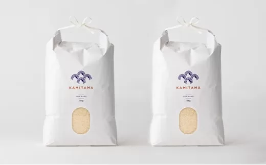 コシヒカリ 令和7年 5kg×2袋 セット 米 コメ こめ 萩産 KAMITAMA｜HG000291