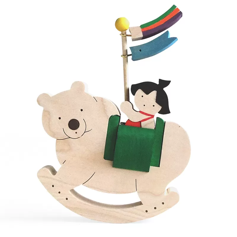 ゆりかごの金太郎坊や（熊）｜HG000178