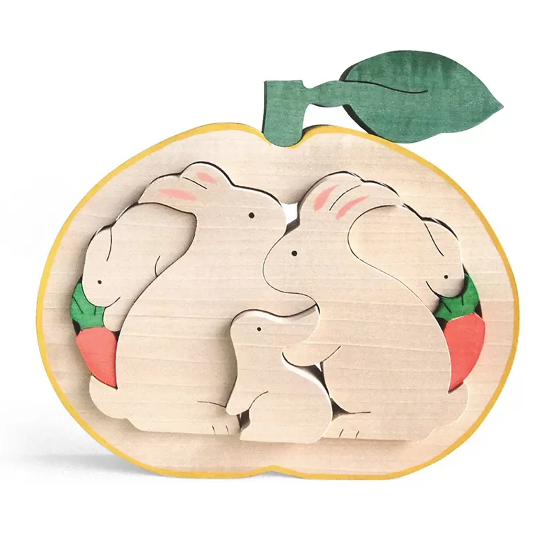 萩・十二支の夏みかん 専用飾り台付（うさぎ）｜HG000176