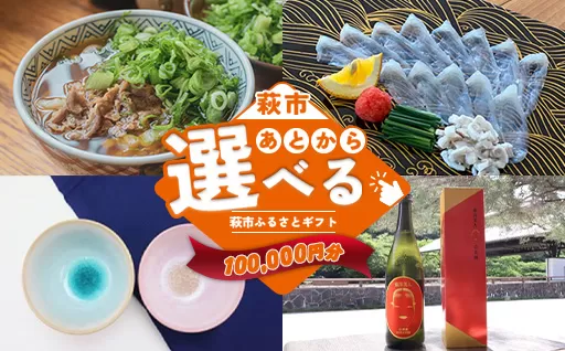 あとから選べる！萩市ふるさとギフト 寄付金額100,000円分 ｜HGH00116