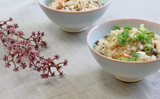 萩焼 ミント お茶碗 ペアセット｜HG000140