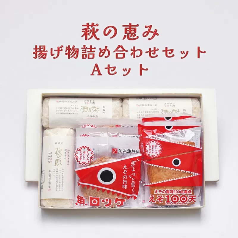 萩の恵み 揚げ物 詰め合わせ セット Aセット 練り物 魚介 おかず｜HG000848