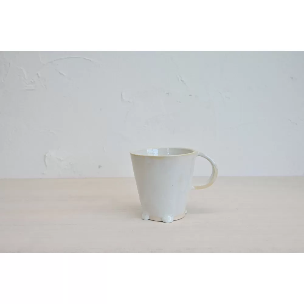 【a little Bianca　(白)】マグカップ