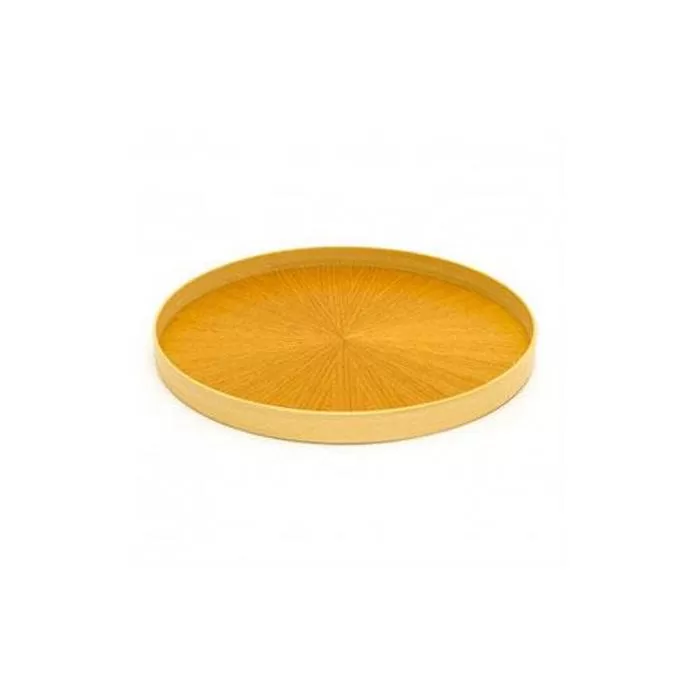 Round Rays Tray S　ケヤキ Zelkowa