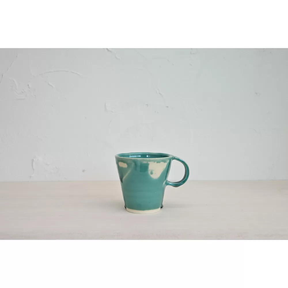 【ICONIC MARINE　(ターコイズ)】マグカップ