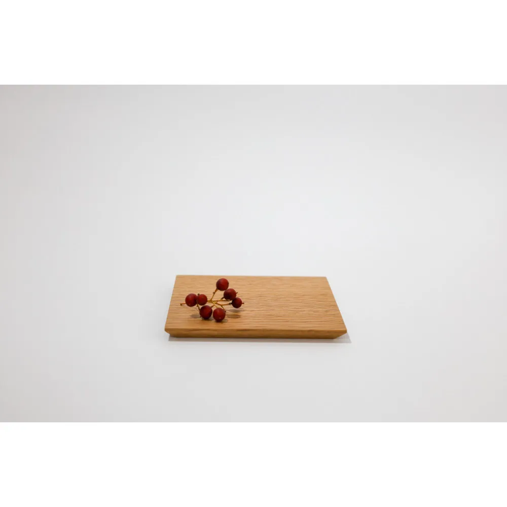 TSUKI-JIRI Petite Plate オーク 8×100×100mm