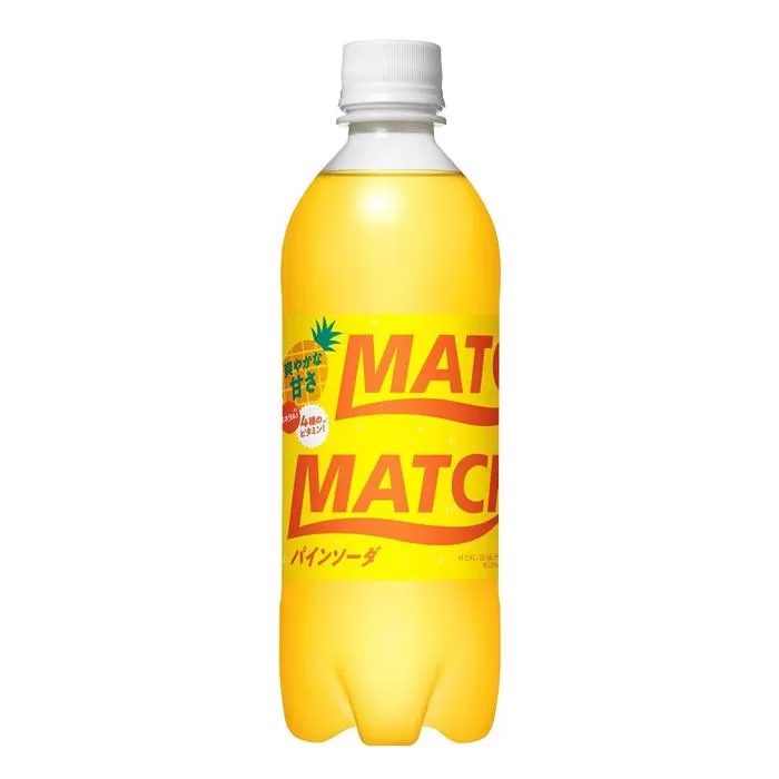 マッチ　パインソーダ　500mlペットボトル　24本