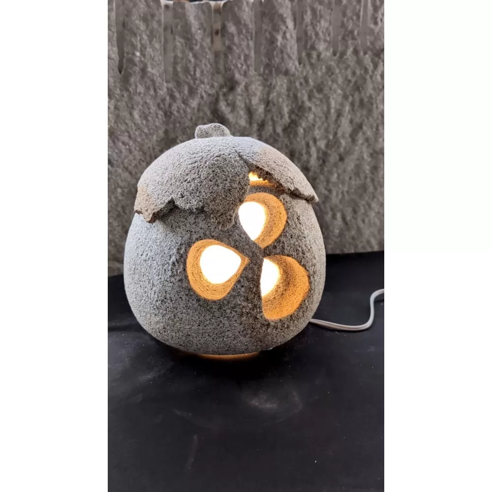 庵治石「石あかり」この実（まる型）