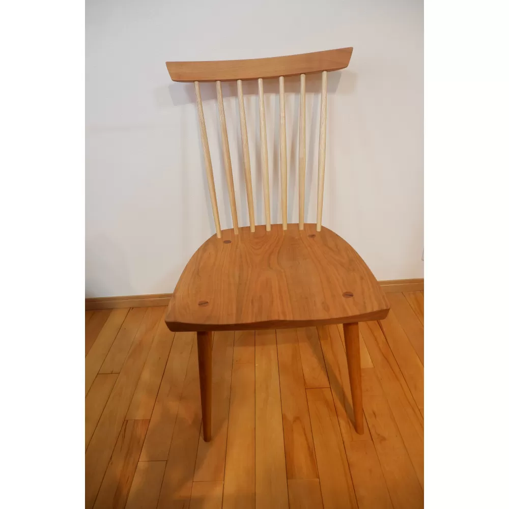 スポークチェア（香川県産材山桜）