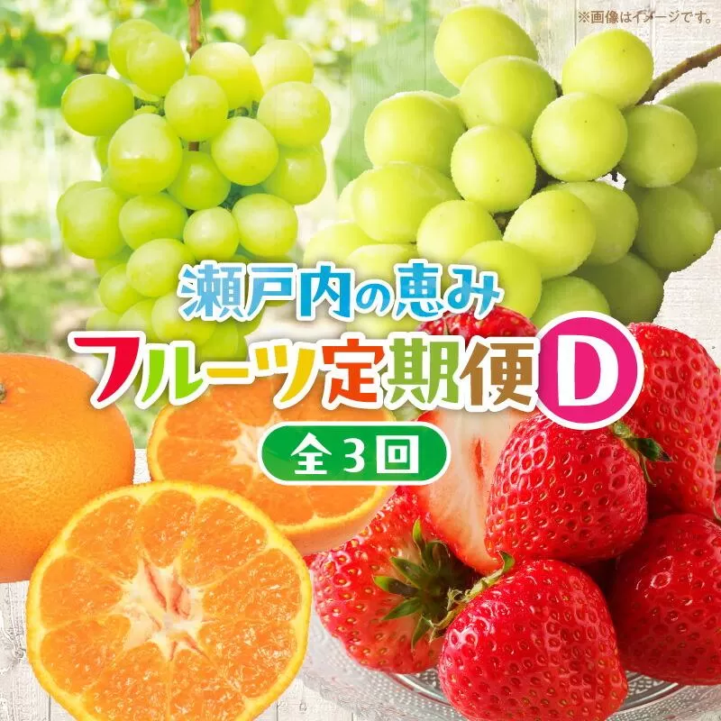 【3回お届け】高松市自慢のフルーツ定期便【D】