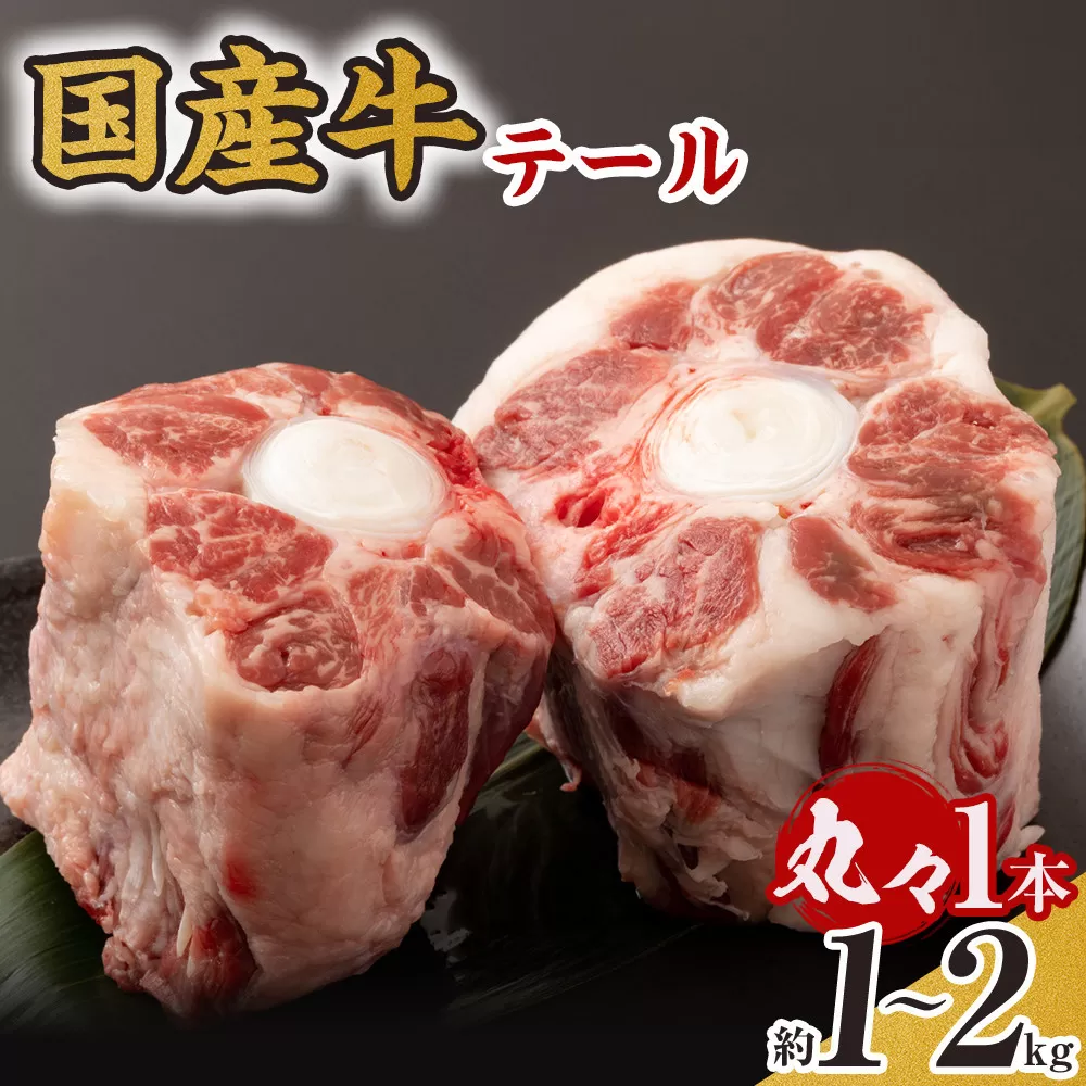国産牛 テール 丸々1本　(約1～2kg)