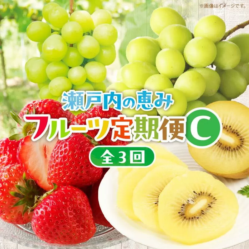 【3回お届け】高松市自慢のフルーツ定期便【C】