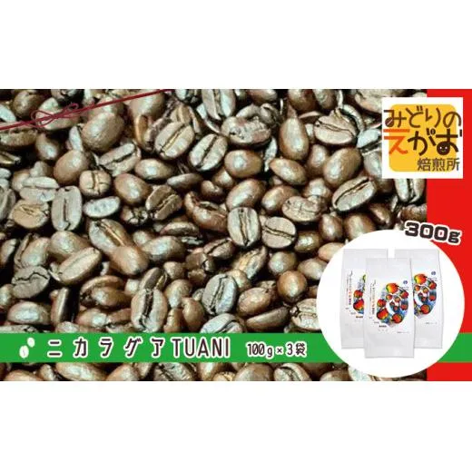 50度お湯洗い焙煎豆　ニカラグア CAFE TUANI 深め焙煎