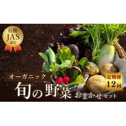 野菜 詰め合わせ 定期便12回／よしむら農園 オーガニック おまかせ野菜セット 定期配送 安全 旬の野菜 オーガニック野菜 有機JAS認証農園