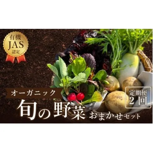野菜 詰め合わせ 定期便 よしむら農園 オーガニックおまかせ野菜セット/2回定期便 野菜 詰め合わせ オーガニック おまかせ セット 一人暮らし 野菜炒め 無添加 旬 有機栽培 JAS 新鮮