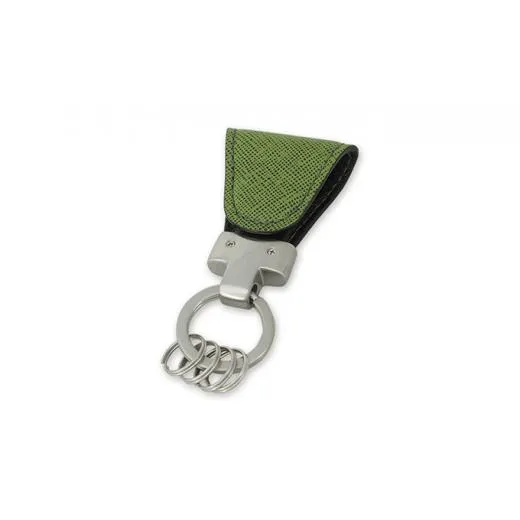 キーホルダー Key Clip キークリップ カラー 抹茶 キーリング 革 レザー キーケース 鍵 収納 鍵束 簡易 フック 小物 メンズ レディース おしゃれ 持ち歩き