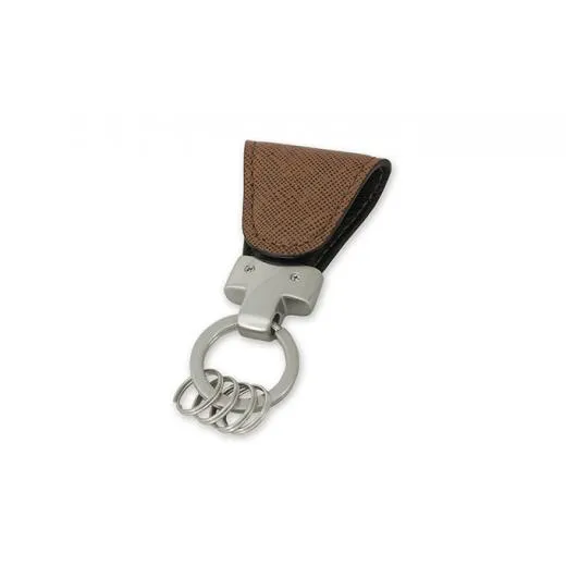 キーホルダー Key Clip キークリップ カラー カカオ キーリング 革 レザー キーケース 鍵 収納 鍵束 簡易 フック 小物 メンズ レディース おしゃれ 持ち歩き