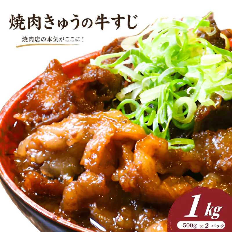 牛すじ煮込み 約1㎏ 選べる内容量 国産牛 おかず おつまみ 惣菜 冷凍 自家製 焼肉きゅう 香川県 丸亀市