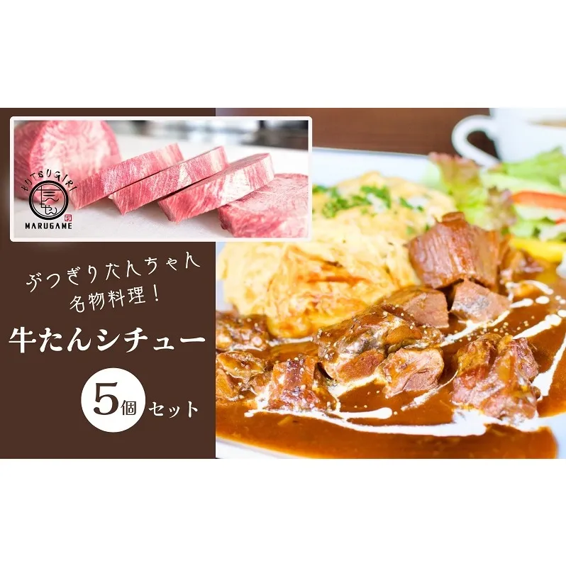 牛タンシチュー 200g ×5個 セット ぶつぎりたんちゃん名物料理 厚切り 牛タン シチュー ビーフシチュー 牛肉 牛 ビーフ お肉 肉 惣菜 スープ 冷凍食品 湯煎 レトルト レトルト食品 真空パック デミグラス デミグラスソース 冷凍 冷凍配送 香川 丸亀