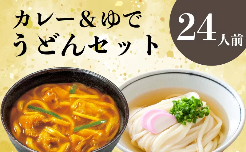 さぬきうどん ＆ コク旨 カレーうどん 詰め合わせ セット 24人前 ダシ付き スープ付き 宮武讃岐製麺所 丸亀からお届け 讃岐うどん 食べ比べ 麺 麺類 うどん カレー 個包装 常温 常温保存 日持ち 簡単調理 備蓄 讃岐 香川県 丸亀 丸亀市