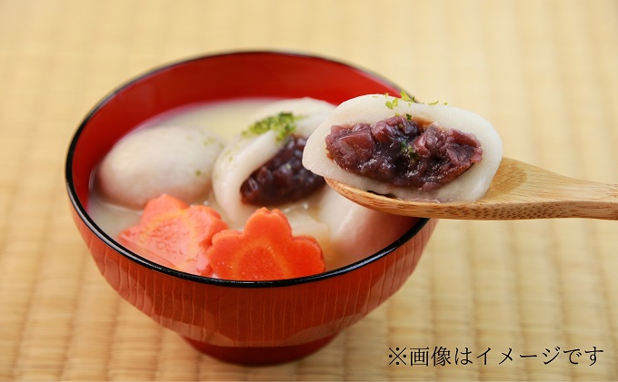 タマ様　あん餅粒あん16個セット　お餅3.5キロです ヒヨクモチ 【杵つきあん餅】5個入り(十勝粒あん入り)☆冷凍便お