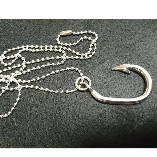 【限定20品】ステンレス製釣り針ペンダント ファッション アクセサリー ネックレス 工芸品 装飾品 