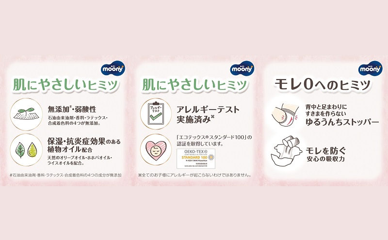 ムーニーナチュラル（テープタイプ）Sサイズ 58枚入り×4パック ユニ・チャーム おむつ 赤ちゃん用品 ベビー用品  ｜観音寺市｜香川県｜返礼品をさがす｜まいふる by AEON CARD