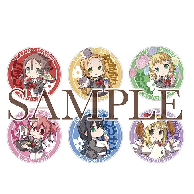 結城友奈は勇者である コラボ缶バッジ24種セット キャラクター 雑貨 日用品 