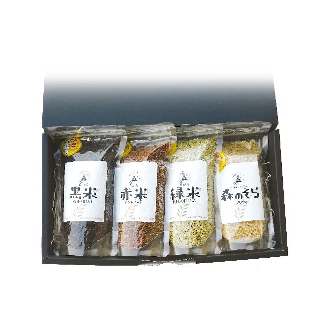 自然玄米4点セット お米