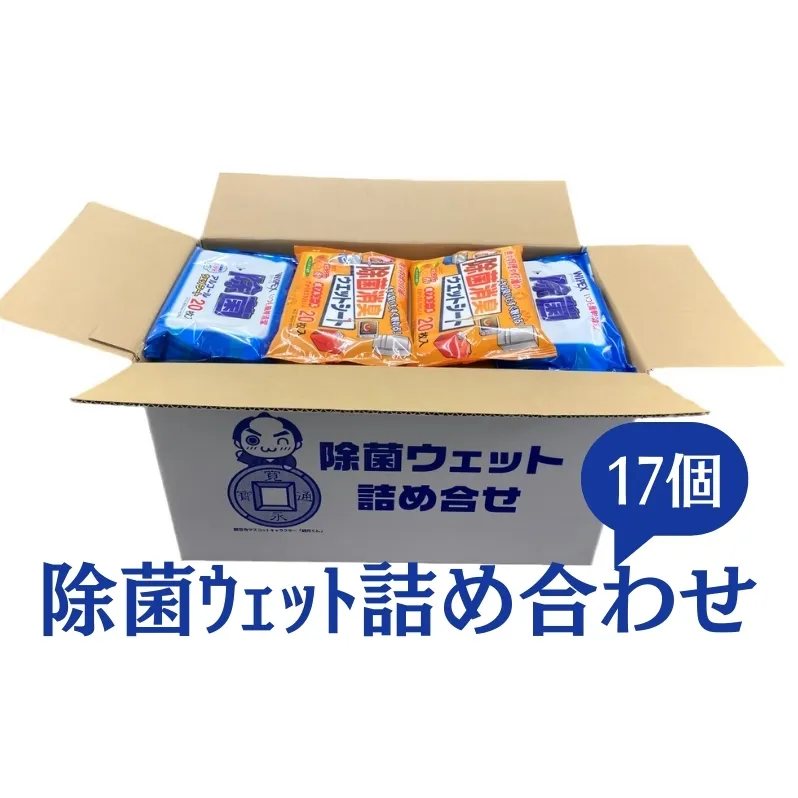 除菌 ウェット詰め合わせ アルコール除菌シート 消毒 除菌ウェット コロナ対策  雑貨 日用品 防災 防災セット