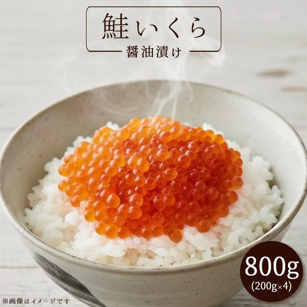 【ふるさと納税】いくら醤油漬け 800g(200g×4)