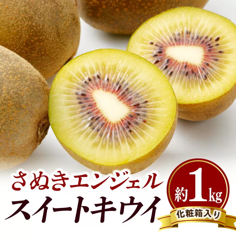 【さぬき讃フルーツ】さぬきエンジェルスイートキウイ 約1kg化粧箱入り