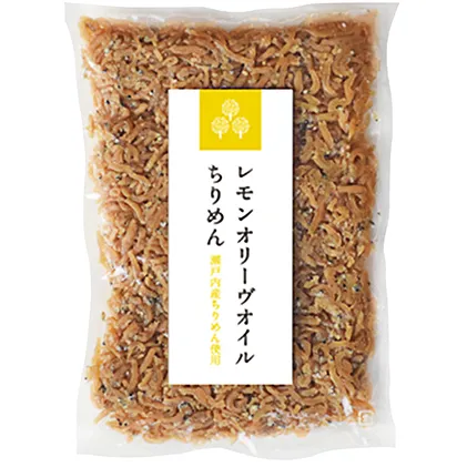 【 小豆島 】オリーヴの森　レモンオリーヴオイルちりめん　2ケパック　 惣菜　佃煮　つくだ煮　ご飯　ご飯のお供　ちりめん