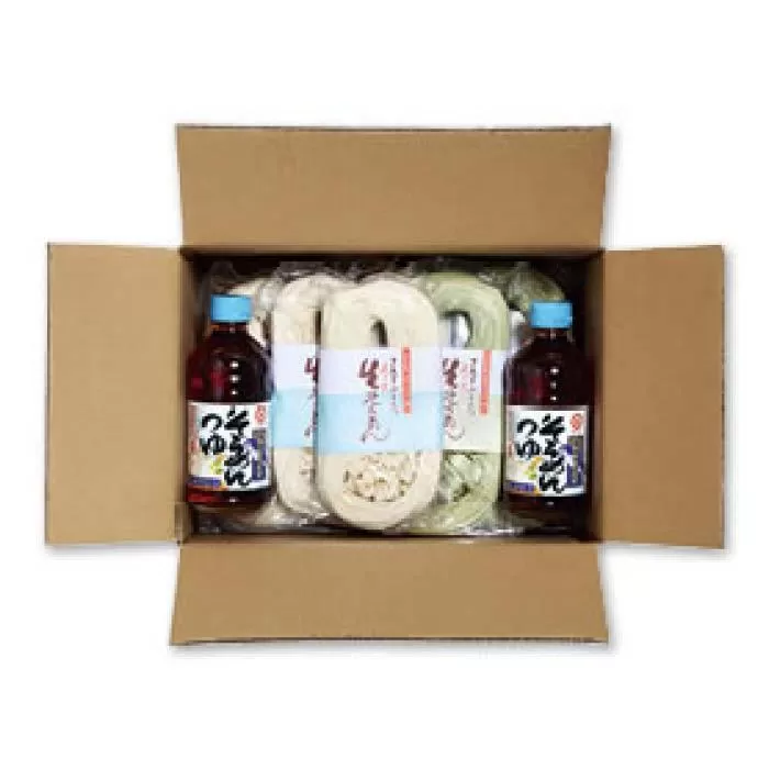 半生そうめん 12個入(めんつゆ付)
