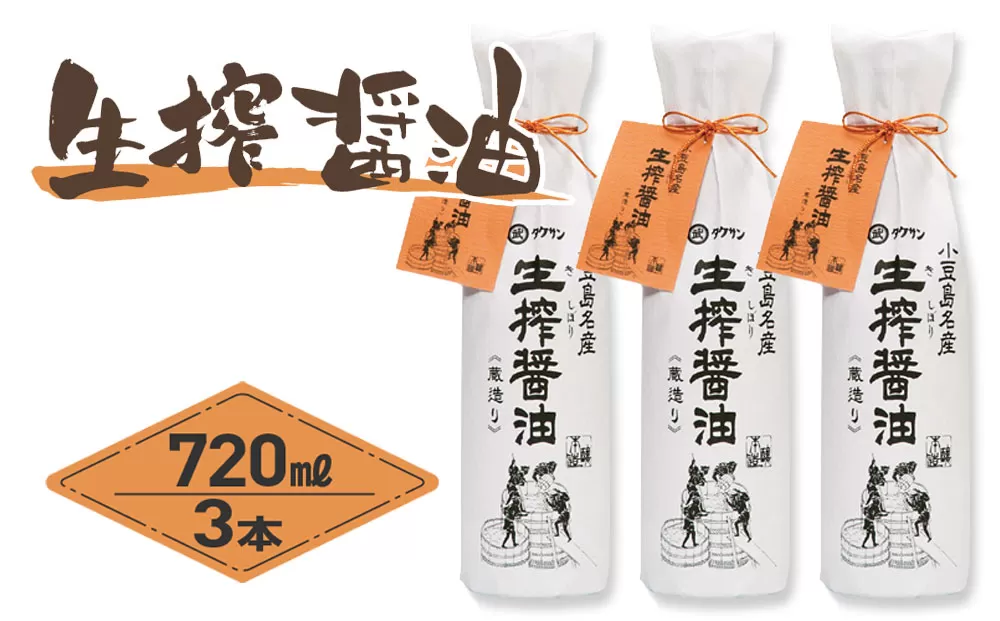 生搾蔵めぐり 720ml×3本