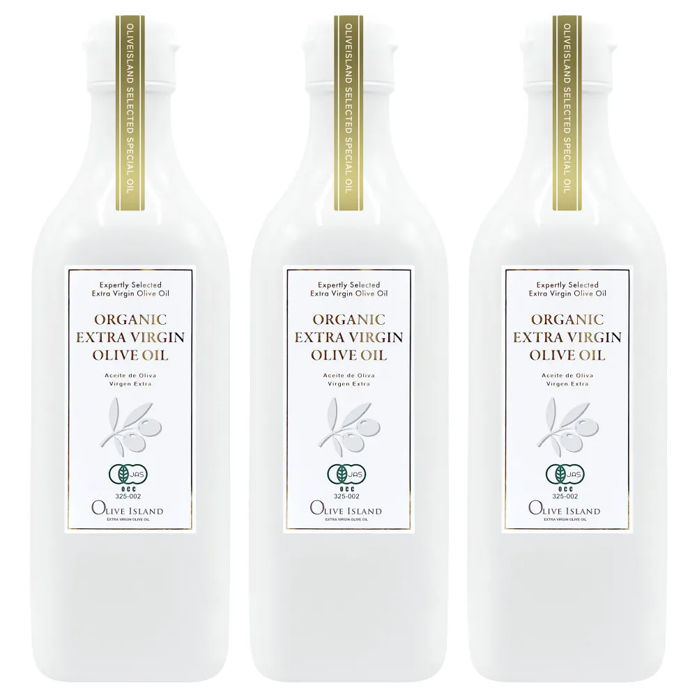オーガニック　エキストラヴァージンオリーブオイル　500ml　3本セット
