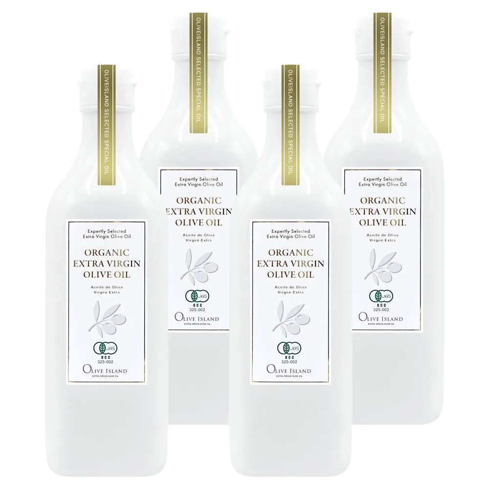 オーガニック　エキストラヴァージンオリーブオイル　500ml　4本セット