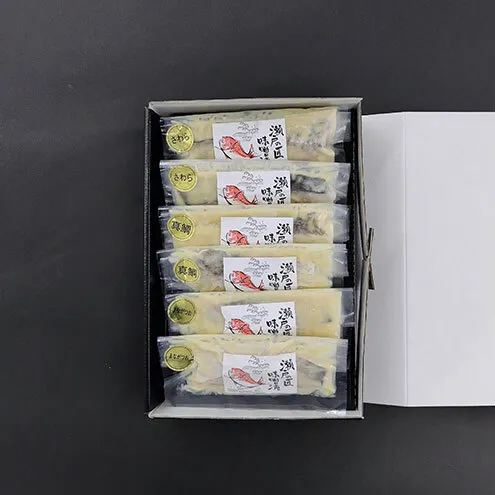 讃岐白味噌の漬け魚セット（鰆2切、真鯛2切、まながつお2切）