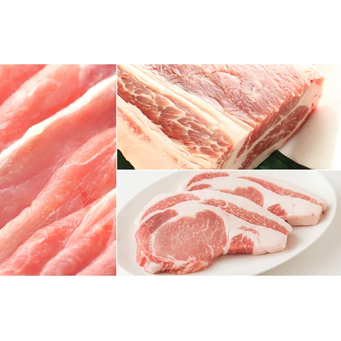 讃岐もち豚 ローススライス1kg・ブロック4kgセット お肉 豚肉 