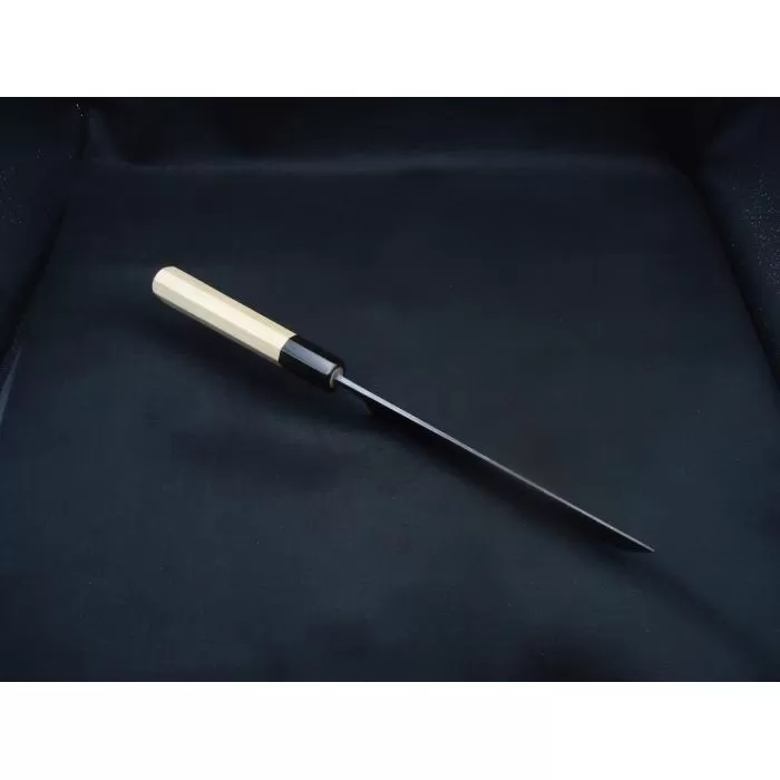 土佐黒打ち刃物 菜切包丁 165mm | 両刃 青紙2号 水牛朴八角 徳蔵オリジナル【37004】【グレイジア株式会社】 [ATAC137]