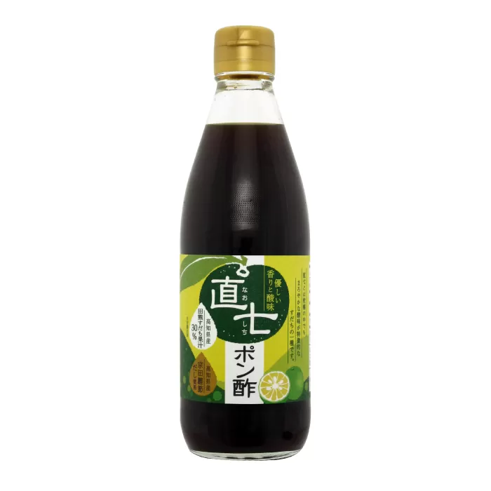 直七ポン酢360ml 10本セット 【旭フレッシュ株式会社】 [ATBS005]