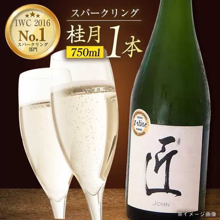 土佐酒造 桂月 スパークリング酒 匠 (ジョン) 750ml 日本酒 地酒 【近藤酒店】 [ATAB073]