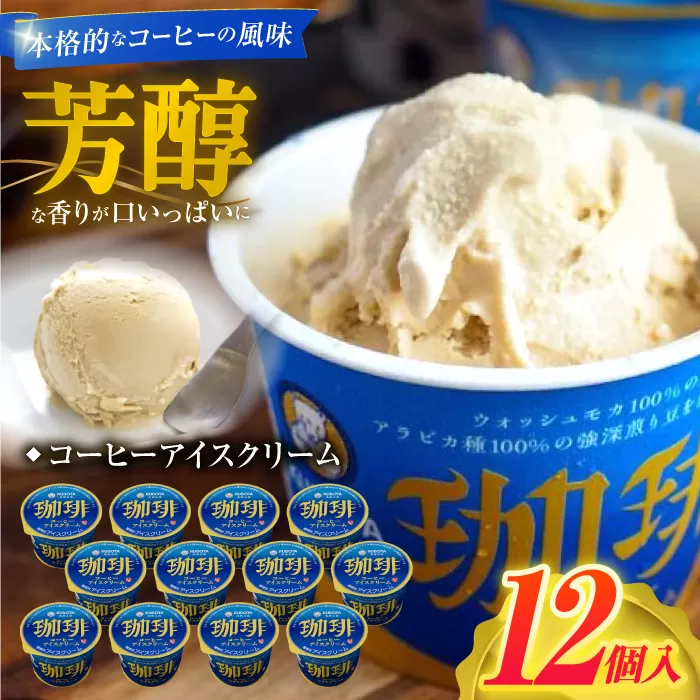 コーヒーアイスクリーム 12個入 【グレイジア株式会社】 [ATAC227]