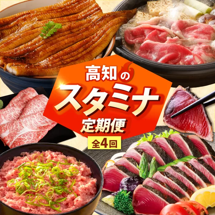 【4回定期便】高知のスタミナ定期便 /カツオ 食べ比べ 鰹のセット 鰹定期便 高知市 こだわりのかつお [ATZX022]