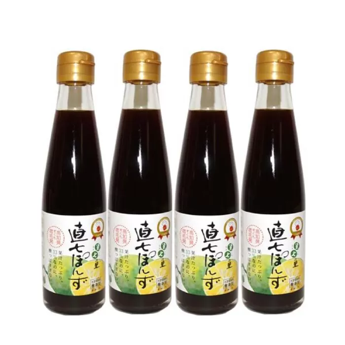 直七ぽんず 360ml×4本セット 果汁たっぷりまろやかポン酢 【グレイジア株式会社】 [ATAC404]